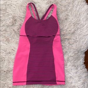 Fushia Lululemon Tank
